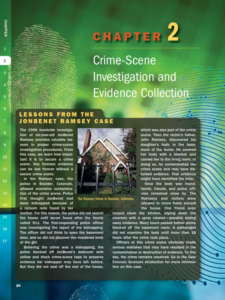 Crime-Scene Investigation and Evidence Collection | PDF | Crime Scene ...