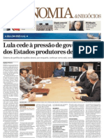PETR-2009-08-31-Lula cede à pressão de governadores dos Estados produtores de petróleo