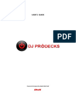 DJ ProDecks Users Guide