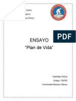 Ensayo de Plan de Vida 1