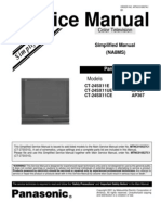 Panasonic Chasis Ap367 PDF