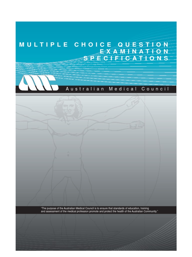 Australian Medical Council Exam Multiple Choice Physical Examination