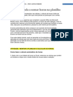 Excel - Aprenda a Somar Horas Na Planilha