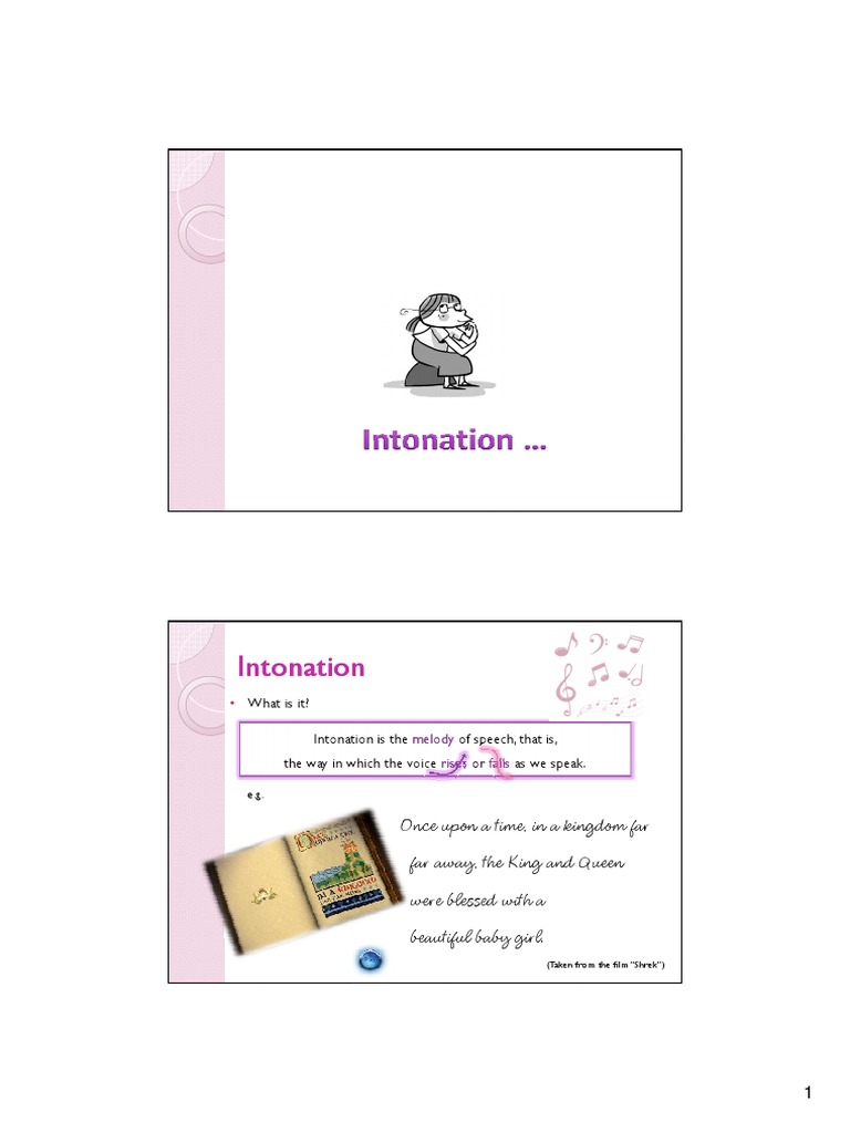 Understanding Intonation for Kids | PDF | Stress (Linguistics) | Pitch ...