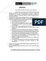 Requisitos Postular Plaza Docente 2014