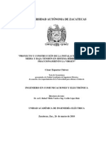 Proyecto y construcción de la instalación eléctrica en media (8)