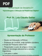 312 - Aula 1 Apresentação da Disciplina D1