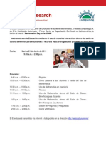 Invitacion Mathematica