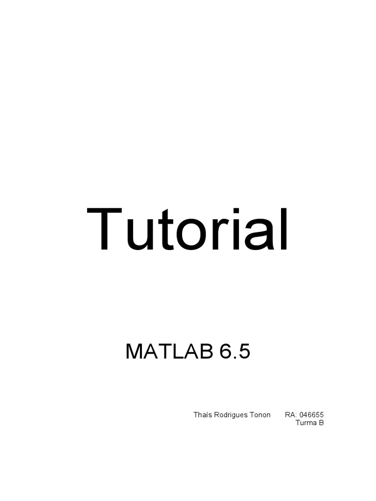 Mat Lab | PDF