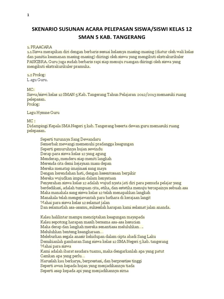 Contoh Pidato Wisuda Sma