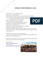 Kaido World Performance 2014