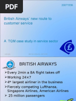 A TQM Case Study in Service Sector