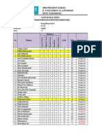 SMK Prudent School student secretarial computer extracurricular skills list