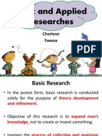 Basic and Applied Researches