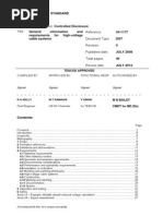 DST - 34-1177 - General Requirements For HV Cable