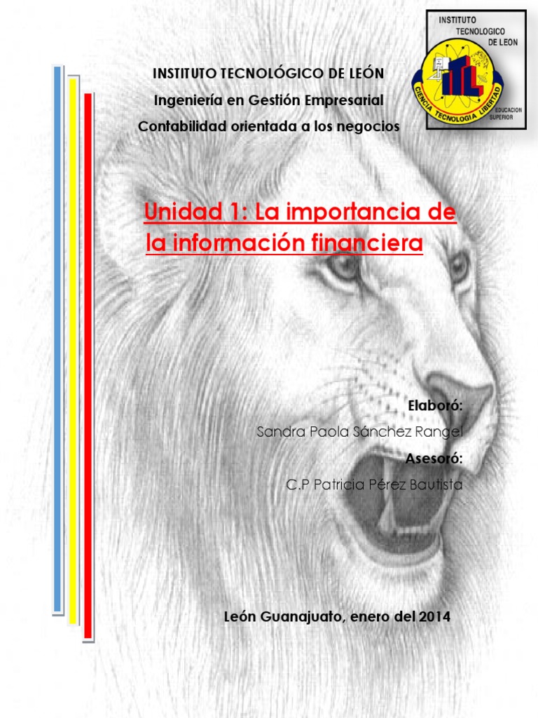 Importancia de la Información Financiera | PDF | Liquidación | Contabilidad