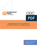 Crossreference Itil v3 and Mof 40 Alignment White Paper602