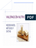 Valoración Nutricional