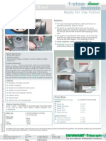 Material Data Sheet: Ready For Use Putties