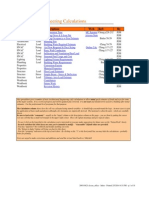 Architectural Engineering Calculations: Discipline Type Description Web Ref: by