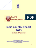 SAARC Development Goals India Country Report 20013