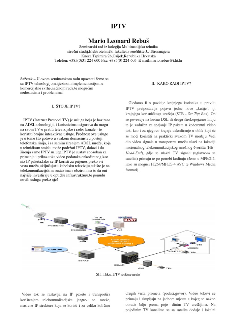 Iptv Seminar | PDF