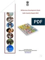 Millennium Development Goals, India Country Report 2014