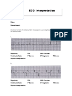 Basic EKG Interpretation Exam