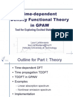 Lehtovaara CSC GPAW TDDFT Course v3