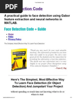 Download Face Detection Code by sbh_161402706 SN205075323 doc pdf
