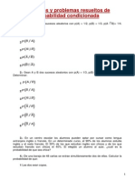 Ejercicios y Problemas de Probabilidad Condicionada(Llaves)