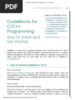 How To Install CodeBlocks and Get Started With C - C++ Programming