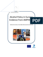 Alcohol Policy in Europe