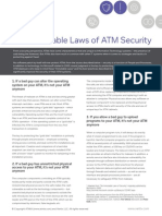 Ten Immutable Laws of ATM Security