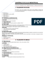 Curs 3 - Ciclul Menstrual.tulburarile Ciclului Menstrual. Fibromul Uterin