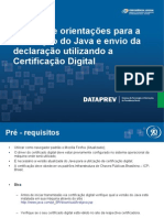 Manual Instalação Java e Certificado Digital
