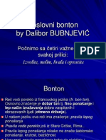 Poslovni bonton