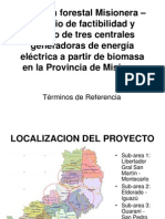 Biomasa forestal Misionera ÔÇô Estudio de factibilidad y