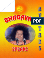 Bhagavan Speaks On Avatars