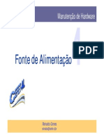 Fonte de alimentação