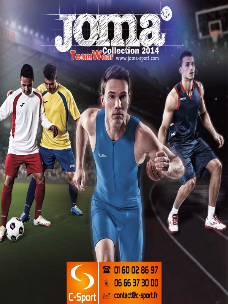 Catalogue Joma 2014 PDF Sports