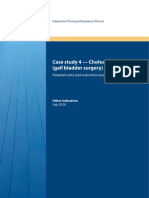 Report - Case Study 4 - Cholecystectomy Gall Bladder Surgery - July 2010 - Hospital Review 2009-10 - APD