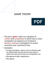 GAME THEORY ANALYSIS