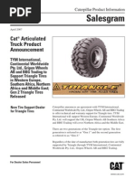 TEKQ0441-01 Tires Articulated Trucks