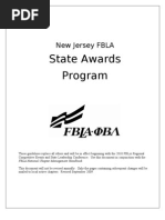 Download Awards Manual - NJ FBLA 09-10 by 2009-2010 NJ FBLA State Officer Team SN20512908 doc pdf