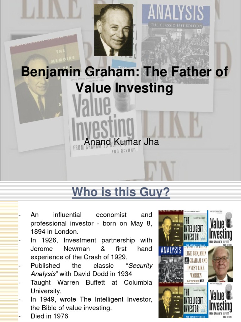 Benjamin Graham: Value Investing Insights | PDF