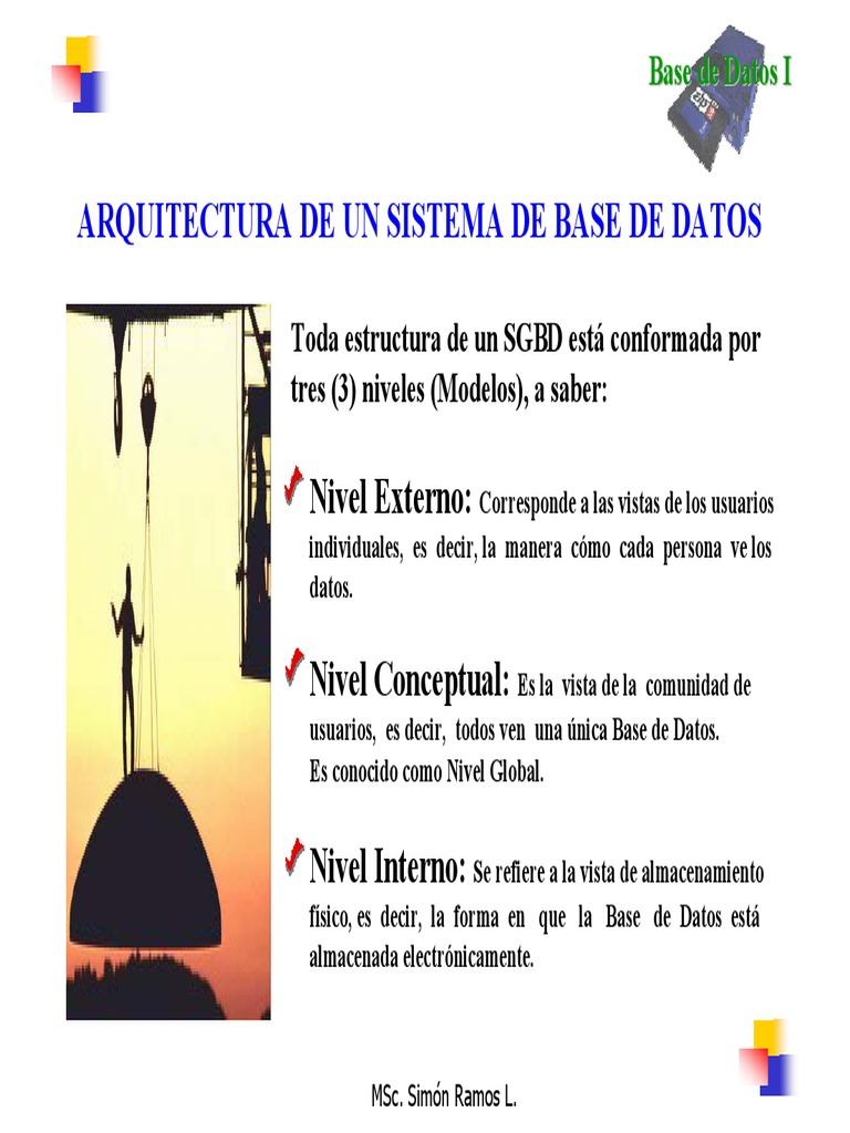 Arquitectura Del SGBD o DBMS | PDF | Bases de datos | Datos