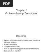 Chapter1 Problem Solving Techniques