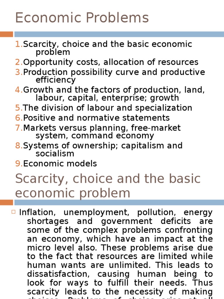 IG Economic Problem Worksheet Online Exercise For Live, 52 OFF