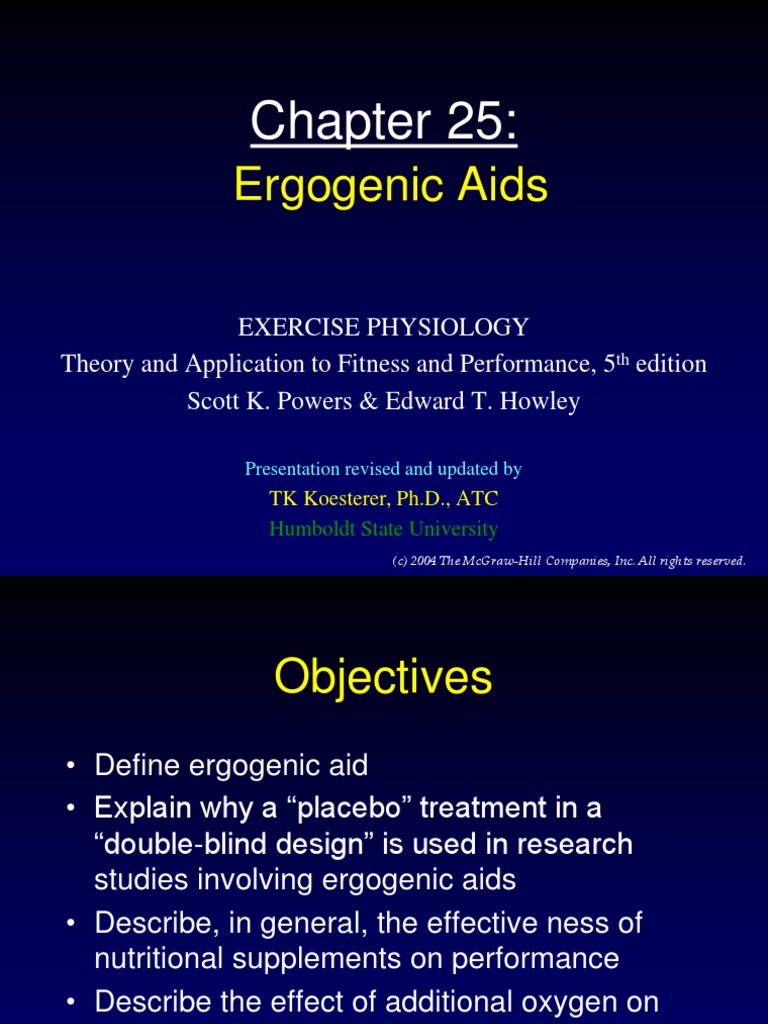 Lecture 10 (Ergogenic Aids) PDF